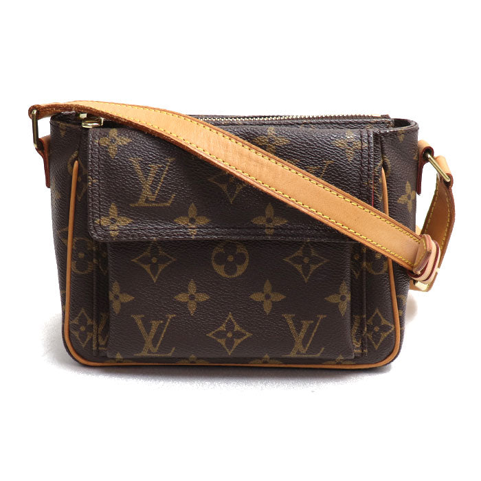 LOUIS VUITTON ルイ・ヴィトン ヴィバ シテPM ショルダーバッグ モノグラム ブラウン M51165 CA0073 レディース【中古】