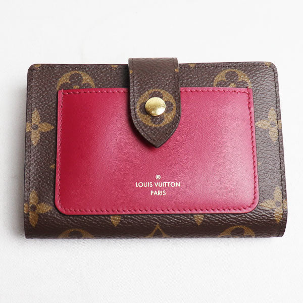 新品】ルイヴィトン LOUIS VUITTON モノグラム エクリプス ポルトフォイユ・スレンダー 二つ折り財布 寒い 小銭入れなし