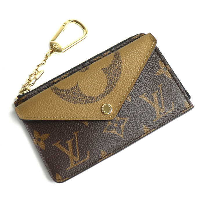 LOUIS VUITTON ルイ・ヴィトン カードケース ポルト カルト・レクト ヴェルソ コインケース モノグラム & モノグラム・リバース  ブラウン M81303 IC レディース – 古恵良質店