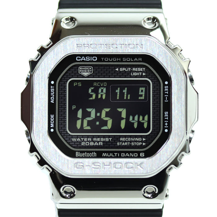 CASIO カシオ G-SHOCK フルメタル 電波 腕時計 ソーラー GMW-B5000-1JF メンズ – 古恵良質店