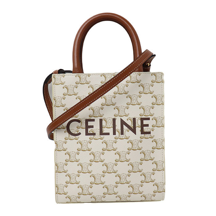 CELINE セリーヌ ミニ バーティカル 2Wayショルダーバッグ ホワイト 194372BZK.01BC レディース – 古恵良質店