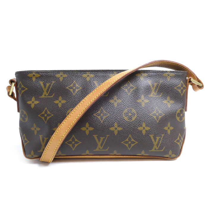 LOUIS VUITTON ルイ・ヴィトン モノグラム トロター ショルダーバッグ ブラウン M51240 SD1001 レディース – 古恵良質店