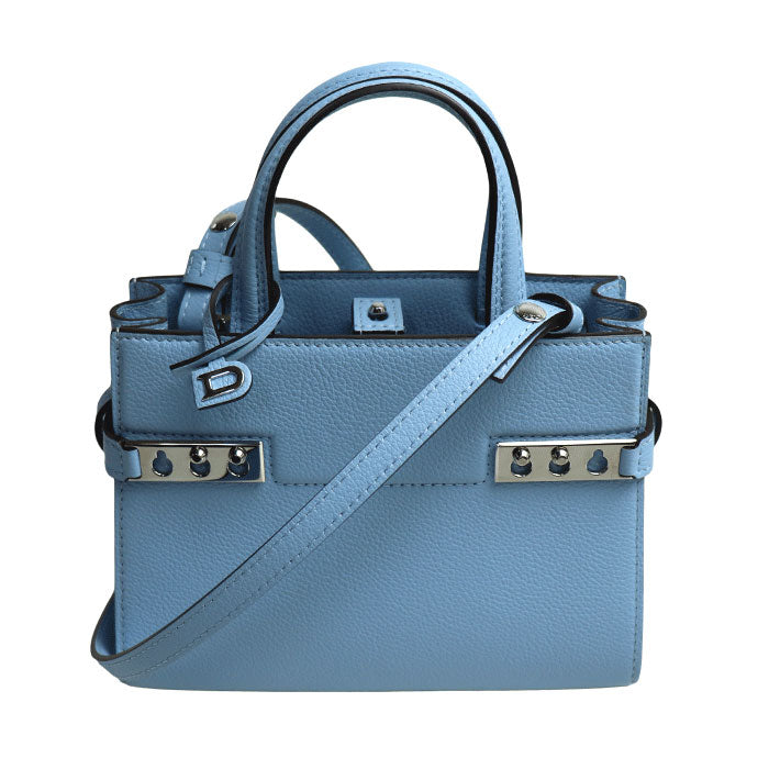 DELVAUX デルヴォー タンペート クラッシュ 2Wayショルダーバッグ アズール AA0617AFL045HPA レディース – 古恵良質店