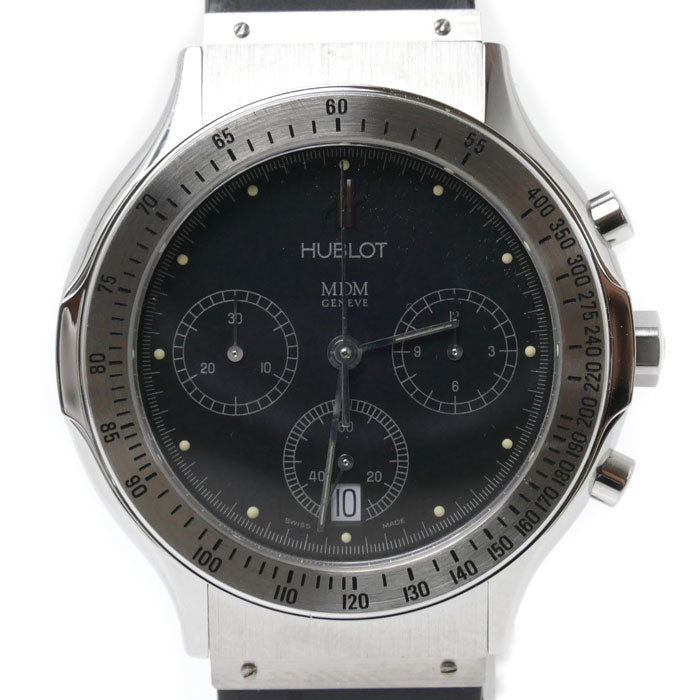 HUBLOT ウブロ MDM クロノグラフ 腕時計 電池式 1621.1 メンズ【中古】