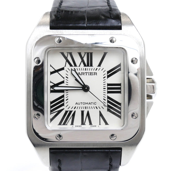 CARTIER カルティエ サントス100LM 腕時計 自動巻き W20073X8 メンズ – 古恵良質店