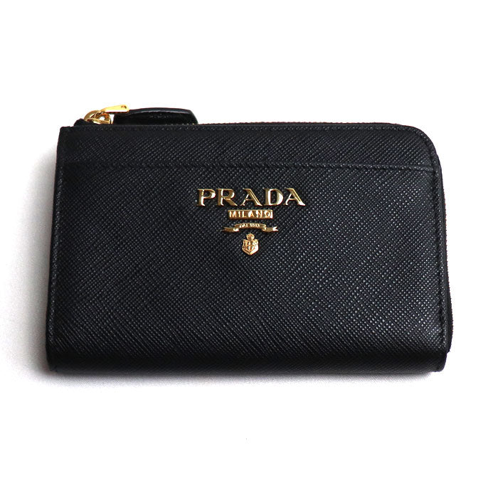 ファッション小物PRADA プラダ サフィアーノ レザー キーケース