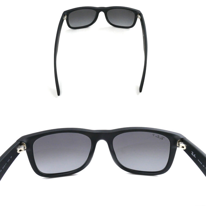 Ray-Ban レイバン ジャスティン サングラス ブラック RB4165-F メンズ【中古】