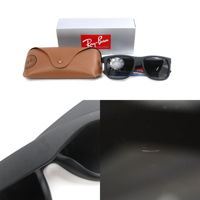 Ray-Ban レイバン ジャスティン サングラス ブラック RB4165-F メンズ【中古】