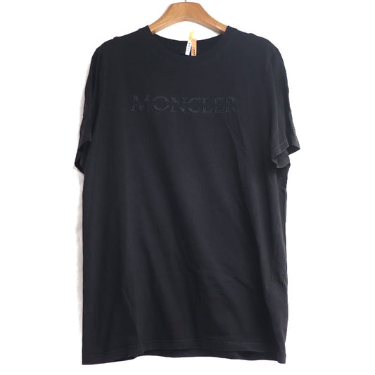 MONCLER モンクレール SS T-SHIRTS 半袖Ｔシャツ ブラック H20918C00008 829H8 M メンズ【中古】