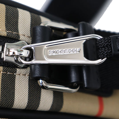 BURBERRY バーバリー ヴィンテージチェック クロスボディ ショルダーバッグ ベージュ 8023381 ユニセックス【中古】【美品】