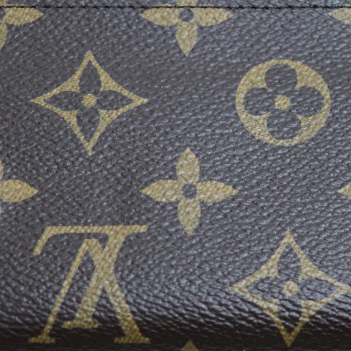 LOUIS VUITTON ルイ・ヴィトン ポルトフォイユ・サラ 長財布 モノグラムジャイアント リバース ブラウン M80726 IC レディース【中古】【極美品】