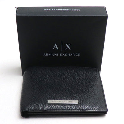 ARMANI EXCHANGE アルマーニエクスチェンジ 札入れ ブラック メンズ【中古】