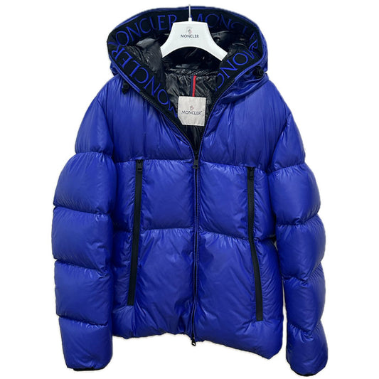 MONCLER モンクレール バロニ ダウンジャケット ブルー F20911A51B00 SIZE 3(XL相当) メンズ【中古】