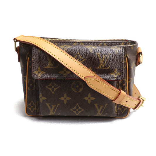 LOUIS VUITTON ルイ・ヴィトン ヴィバ・シテPM ショルダーバッグ ブラウン M51165 SD0094 レディース【中古】