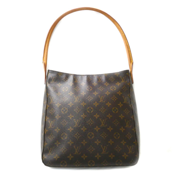 LOUIS VUITTON ルイ・ヴィトン ルーピング ショルダーバッグ モノグラム ブラウン M51145 DU0022 レディース【中古】