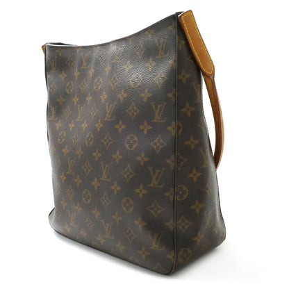 LOUIS VUITTON ルイ・ヴィトン ルーピング ショルダーバッグ モノグラム ブラウン M51145 DU0022 レディース【中古】