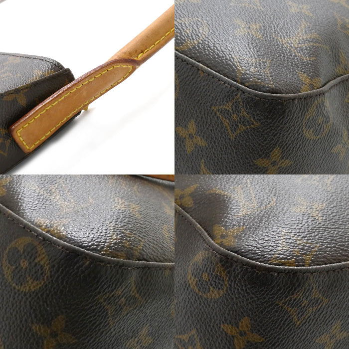 LOUIS VUITTON ルイ・ヴィトン ルーピング ショルダーバッグ モノグラム ブラウン M51145 DU0022 レディース【中古】