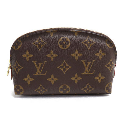 LOUIS VUITTON ルイ・ヴィトン ポシェットコスメティック PM ポーチ モノグラム ブラウン M47515 CA0043 レディース【中古】