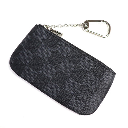 LOUIS VUITTON ルイ・ヴィトン ポシェットクレ コインケース カードキーケース ダミエグラフィット ブラック/グレー N60155 CT0254 メンズ【未使用】【買取品】