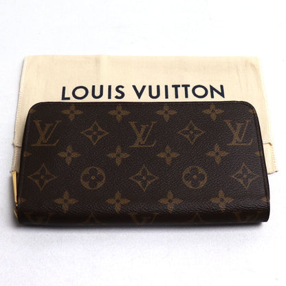 LOUIS VUITTON ルイ・ヴィトン ジッピーウォレット 長財布 ラウンドファスナー モノグラム ブラウン M42616 ICチップ ユニセックス【中古】【極美品】