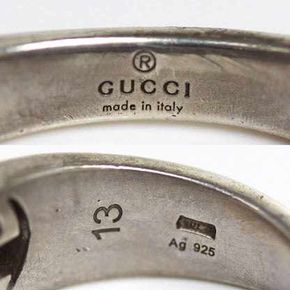 GUCCI グッチ シルバー925 インターロッキングG リング・指輪 12.5号 6.2g メンズ【中古】