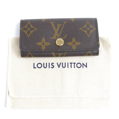 LOUIS VUITTON ルイ・ヴィトン ミュルティクレ4 キーケース モノグラム M69517 ICチップ ユニセックス【未使用】【買取品】