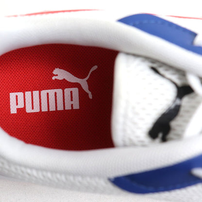 PUMA プーマ BMW MMS IONIC speed スニーカー ホワイト ブルー 307753 02 メンズ【未使用】【買取品】