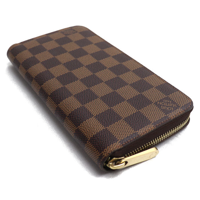 LOUIS VUITTON ルイ・ヴィトン ジッピーウォレット 長財布 ラウンドファスナー ダミエ N60015 CA5132 レディース【中古】