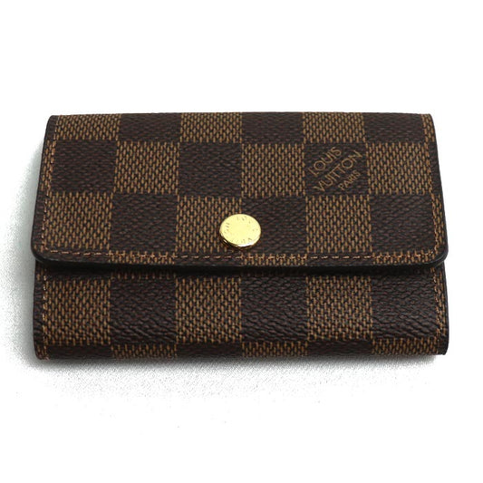 LOUIS VUITTON ルイ・ヴィトン ミュルティクレ6 キーケース ダミエ N62630 ICチップ ユニセックス【中古】【美品】