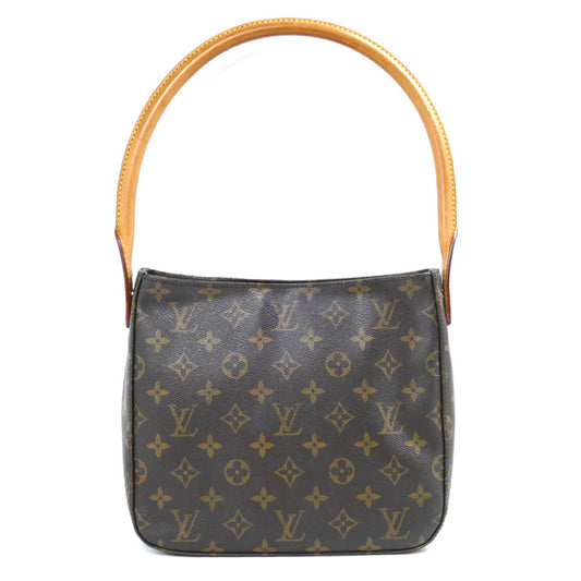 LOUIS VUITTON ルイ・ヴィトン ルーピングMM ショルダーバッグ モノグラム ブラウン M51146 FL0012 レディース【中古】