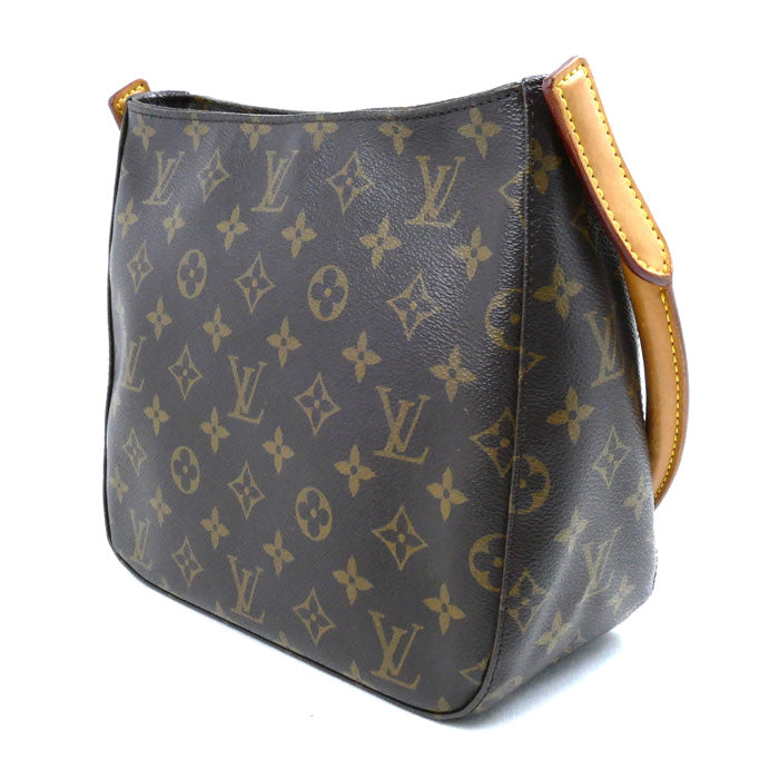 LOUIS VUITTON ルイ・ヴィトン ルーピングMM ショルダーバッグ モノグラム ブラウン M51146 FL0012 レディース【中古】