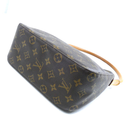 LOUIS VUITTON ルイ・ヴィトン ルーピングMM ショルダーバッグ モノグラム ブラウン M51146 FL0012 レディース【中古】