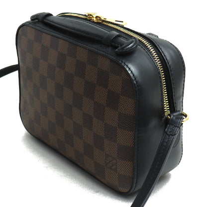 LOUIS VUITTON ルイ・ヴィトン サンタモニカ 2Wayショルダーバッグ ダミエ ブラウン ブラック N40189 CA2109 レディース【中古】