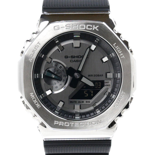 CASIO カシオ G-SHOCK 腕時計 電池式 GM-2100-1AJF メンズ【中古】