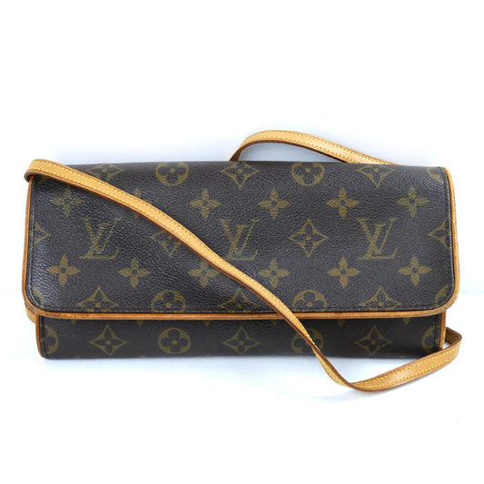 LOUIS VUITTON ルイ・ヴィトン ポシェットツインGM ポシェット モノグラム M51852 CA0959 レディース【中古】