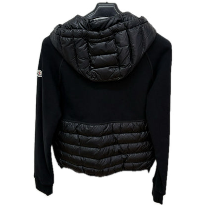 MONCLER モンクレール ジップアップ MAGLIA パーカー ブラック D20918400600 M メンズ【中古】