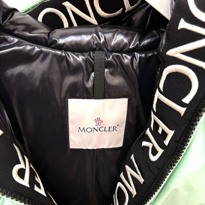 MONCLER モンクレール MONTCLA ダウンジャケット ウォーターグリーン H20911B56900 SIZE 3 メンズ【中古】【極美品】