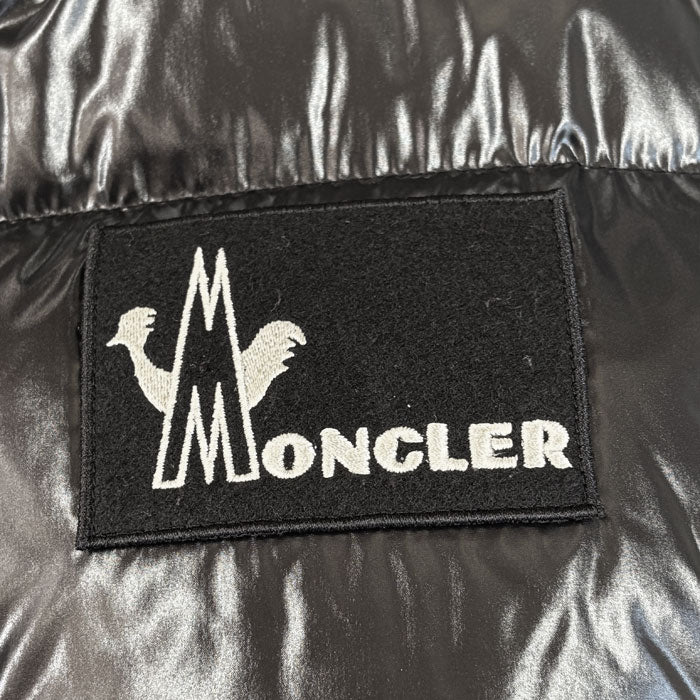 MONCLER モンクレール BANKER ダウンベスト ブラック E20914337205 SIZE 2 メンズ【中古】【美品】