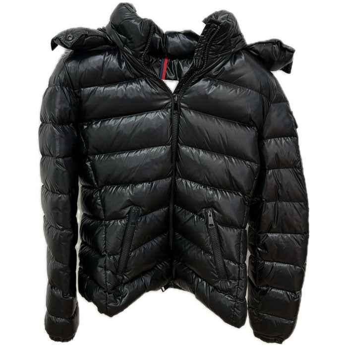 MONCLER モンクレール BADYFUR ダウンジャケット ブラック D20934685825 SIZE 0 レディース【中古】【美品】