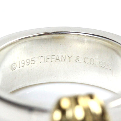 TIFFANY&Co. ティファニー SV925/K18YG グルーブド ウィズ 3ロウ リング・指輪 12.5号 8.8g レディース【中古】【美品】