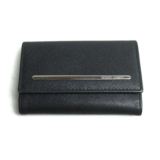 GIORGIO ARMANI ジョルジオアルマーニ キーケース YGMD29-YH060-80001 メンズ【中古】