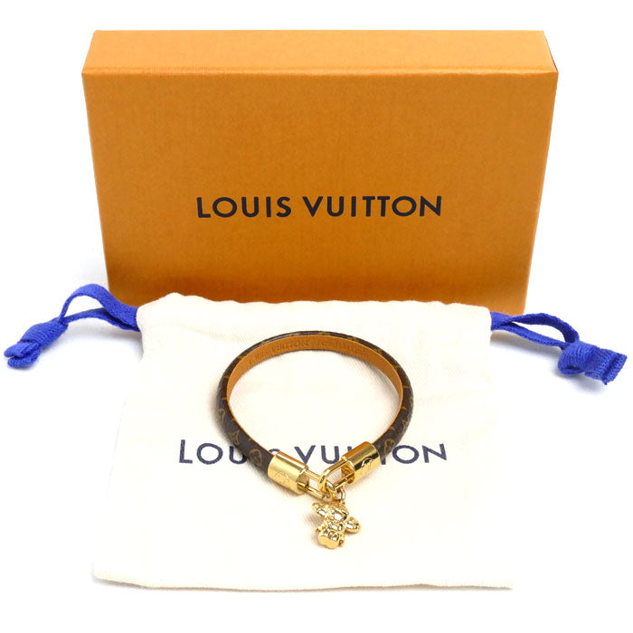 LOUIS VUITTON ルイ・ヴィトン モノグラムキャンバス カーフ ブレスレット・ヴィヴィエンヌ ブレスレット M6773 BC1291 19  M レディース – 古恵良質店