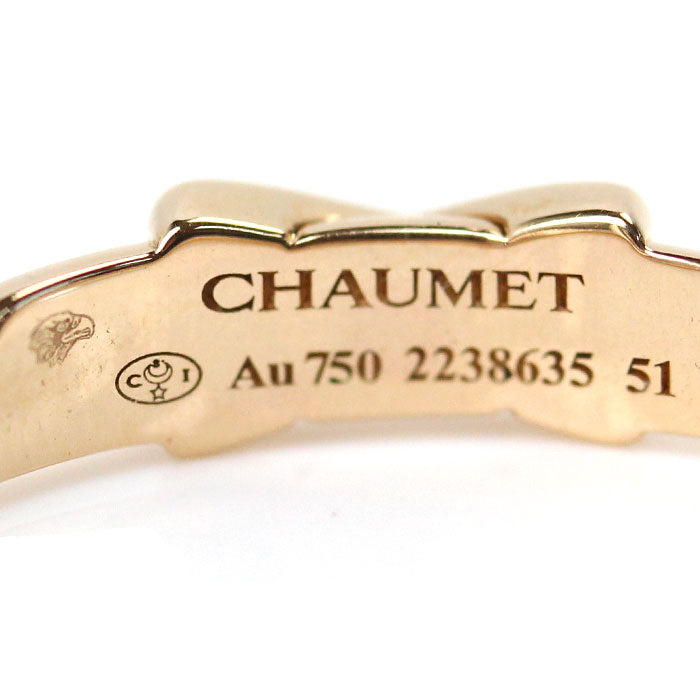 Chaumet ショーメ K18PG ピンクゴールド ジュドゥリアン リング・指輪 08221 ダイヤモンド 11号 51 1.8g レディース –  古恵良質店