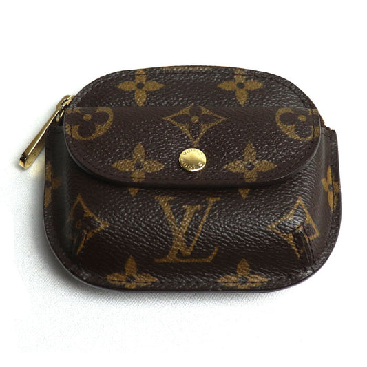 LOUIS VUITTON ルイ・ヴィトン ポルトモネ シリング コインケース ブラウン M60025 CA0096 レディース【中古】