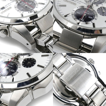 SEIKO セイコー クロノグラフ 腕時計 ソーラー V172-0AF0 メンズ【中古】