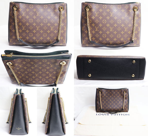 LOUIS VUITTON ルイ・ヴィトン モノグラム ノワール スレンヌMM ショルダーバッグ モノグラム/ノワール M43772 CT1179 チェーンショルダー レディース【中古】【美品】