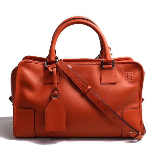 LOEWE ロエベ アマソナ３６ 2Wayショルダーバッグ オレンジ 352.30.N22 レディース【中古】