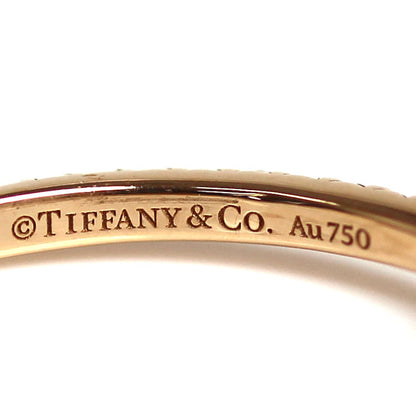 TIFFANY&Co. ティファニー K18PG ピンクゴールド ノヴォ ホライゾン リング・指輪 ルビー ダイヤモンド 10号 1.6g レディース【中古】【美品】