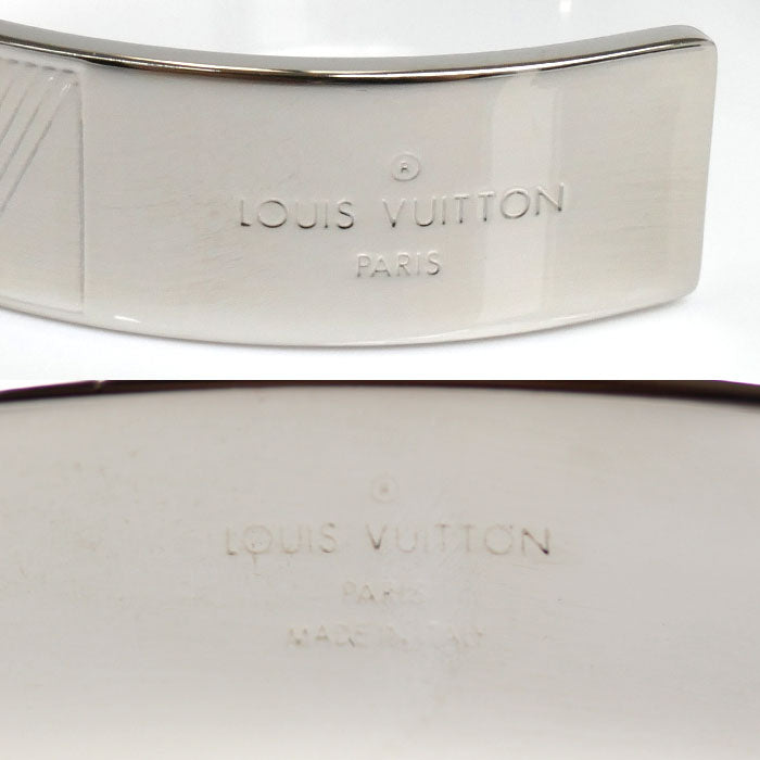 LOUIS VUITTON ルイ・ヴィトン メタル カフ V シャドー バングル M62496 DI0186 39.9g ユニセックス【中古】