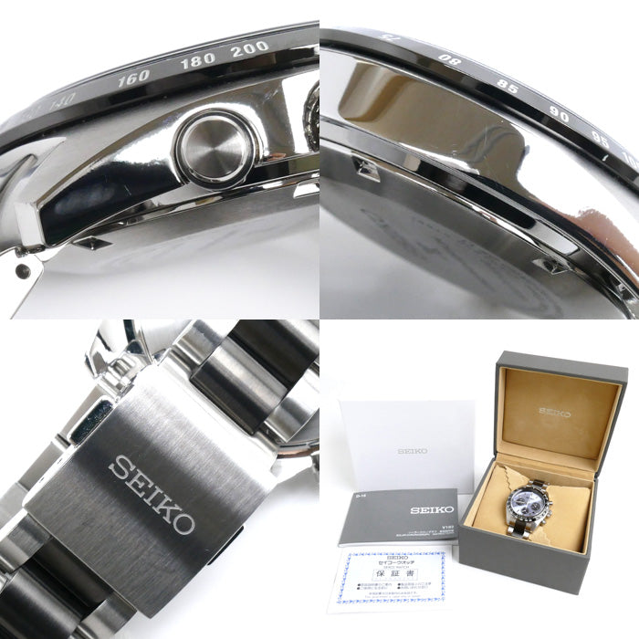 SEIKO セイコー プロスペックス スピードタイマー Limited Edition 腕時計 ソーラー SBDL093/V192-0AG0 メンズ【中古】【美品】